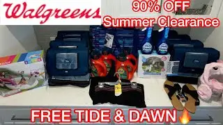 WALGREENS 90% OFF SUMMER CLEARANCE HAUL🔥🔥