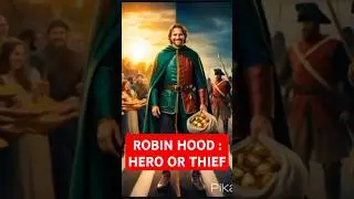 Robin Hood: Hero or Notorious Thief? 🏹 #ai #aistorytelling