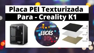 💥Creality K1 - Placa de PEI Texturizada 🔥 #creality3d #crealityprint #crealityk1