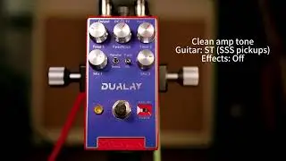 【GIGAGAIN】Dualay Delay Pedal-Sound Demo(no talking)