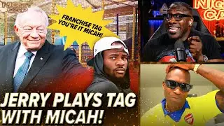 Unc & Ocho GO OFF on Jerry Jones THREATENING Micah Parsons with Franchise Tag! | Nightcap