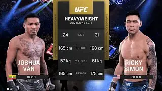 Joshua Van Vs Ricky Simon UFC 5