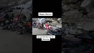 mustang Dairies ❤️ #youtubeshorts #rupsejharna #mustangvlog #nepalride #beautyofnepal #jharna #nepal