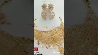 #necles design#gold neclis design #earing design #gold#shorts