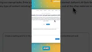 How to Make a Spelling Quiz with Jotform AI in Seconds 🔠