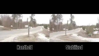 Steadicam Merlin vs Handheld SBS