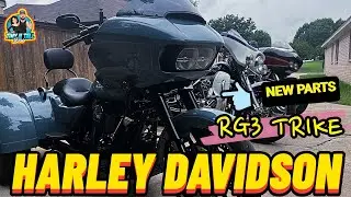 HARLEY DAVIDSON ROAD GLIDE 3 TRIKE BRAND NEW PARTS INSTALL