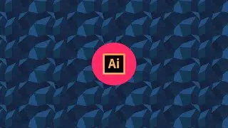 LOW POLY - Vector Polygonal Background - Illustrator 4Beginners