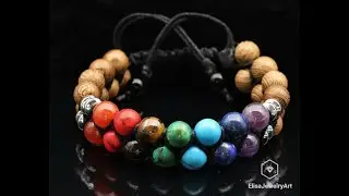 ⏰ Classic 7 Chakra Beads Bracelet #astrology #positivevibes #positiveenergy ⏰