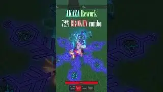 AKAZA REWORK INSANE COMBO | Rogue Demon  #roguedemon