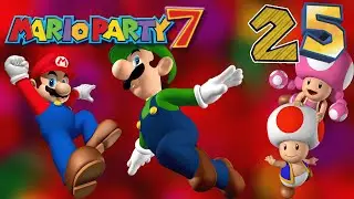 Mario Party 7 - Episode 25 - 8-Player Ice Battle (Battle Royale - 3 Wins) (Deluxe Cruise) (Blind)