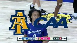 LIVE: Hampton vs North Carolina A&T - Women's Basketball