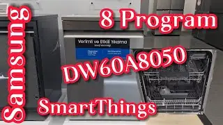Akıllı, Sessiz, Şık: Samsung DW60A8050FS ile Bulaşık Keyfi