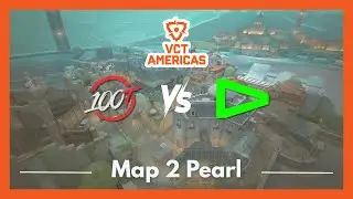 100T vs LOUD | VCT Americas Kickoff | Map 2 Pearl