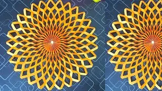 Simple Paper snowflake wall hanging - 3d paper snowflakes - Wall decoration ideas