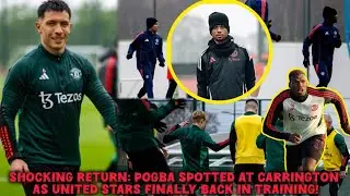 POGBA RETURNS TO CARRINGTON AMID SHOCKING UNITED BOOST! MART&Iacute;NEZ & DIALLO FULLY FIT!