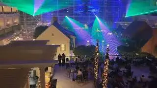 MGM Christmas light show in Washington Metro