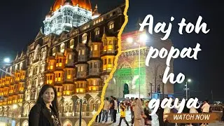 Jana tha kala ghoda festival pahuch gye gate way of India 😂