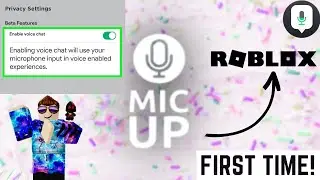 Using Voice Chat for the *FIRST TIME* in Roblox!