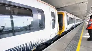 Southeastern: British Rail Class 465 #465182/#465915 leaving London Blackfriars