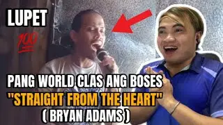 GRABI😱YUNG BOSES NITO PANG WORLD CLASS - STRAIGHT FROM THE HEART (BRYAN ADAMS) REACTION VIDEO
