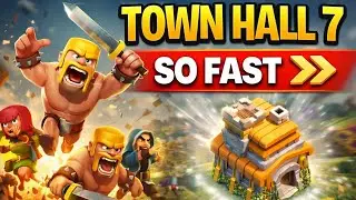 Reached Town Hall 7 So Fast ⏩ 😂 Will Move to 8 In Few Days 🤞🏻🔥😜