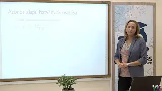 Egyenlő alapú hatványok szorzása és osztása