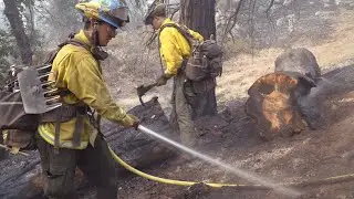 Toro Fire Crews Battle Creek Fire