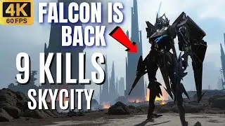 We came back! - Falcon 9 Kills in Skycity (MVP) | Mecha break