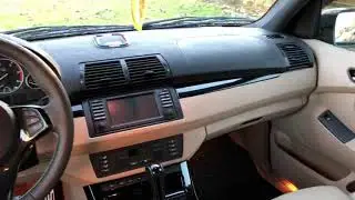 BMW X5 E53 Black Trim Panel Dashboard