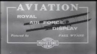 RAF Display and crash at Hendon.