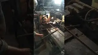 Нарезание резьбы М16 на станке 5993