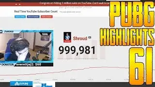 Shroud's Chat Trolling RIP 1 Milion Subs on Youtube |Funny Moments Highlights of the Day#61