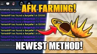 New AFK Farming Spot GARGANTUAN & Suryafal Ore In The Forge ROBLOX