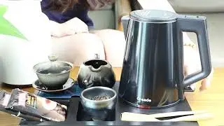 hotel room or guest room service tray set up | now more easy to make tea