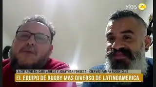 Caio Varela y Jonathan Fonseca de Ciervos Pampa Rugby Club en Para Alquilar Balcones │ 21-06-23