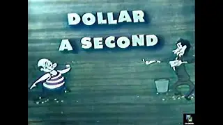 Dollar A Second 1955, Colorized, Jan Murray, Game Show