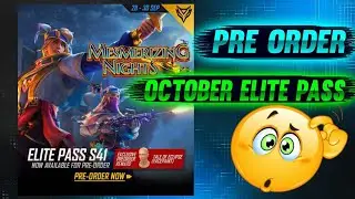 Season 41 Elite Pass Free Fire Pre Order || October Elite Pass Free Fire 2021 Pre Order Reward