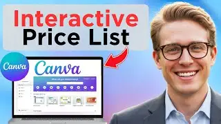 Как создать интерактивный прайс-лист для вашего бизнеса с помощью Canva AI (обновлено в 2026 году)