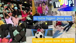 Woop Gamezone | India's Largest Trampoline Park Woop  | Gaming Zone Woop | Trampoline park Surat