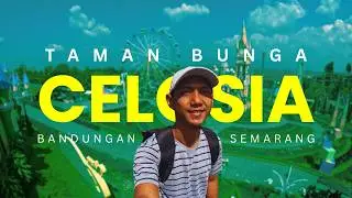 Jelajahi Wahana di Taman Bunga Celosia - Bandungan, Semarang dan Melihat Pemandangan Gunung Ungaran