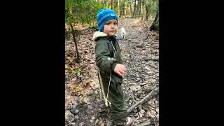 #2024 #baby #дети лесные прогулки 10.11.24 первый лук Тимура