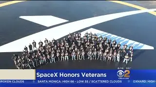 SpaceX Pays Tribute To Its Veterans
