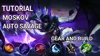 TUTORIAL MOSKOV| FAST FARM ATTACK SPEED AND DAMAGE ++ AUTO SAVAGE
