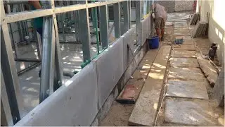How to make lightweight concrete manually without foam