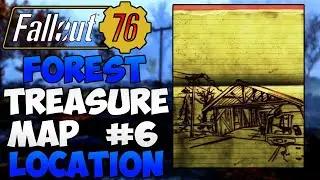 Forest Treasure Map 6 Location - Fallout 76