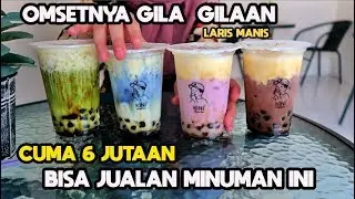 MODAL 6 JUTAAN !!! SUKSES LARIS MANIS JUALAN MINUMAN INI!!! STREET FOOD