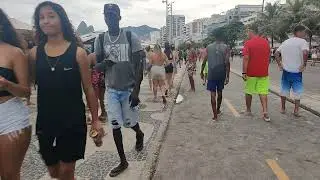 🇧🇷 A Walk Through Scenic Ipanema Beach | Rio de Janeiro
