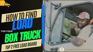 How To find Load For Box Truck, Cargo Van, PickUp Truck With Direct Freight -  Top 2 FREE Load Board
