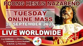 LIVE: Quiapo Church Mass Today · 30 September 2025 (Tuesday) · HEALING MASS
